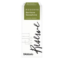D'Addario Reserve Baritone Sax Reeds, (Box 5) Strength 2